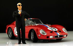 yzzr[@͌^ԁ@ԁ@[VOJ[ GcHtF[P[Xenzo ferrari figure pour 118 cmc 250 125 f2 very rare