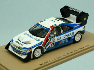 yzzr[@͌^ԁ@ԁ@[VOJ[ Xp[NfvW[^[{pCNXs[Nspark model s43pp89 peugeot 405 turbo 16 n2 winner pikes peak 1989 runser 143