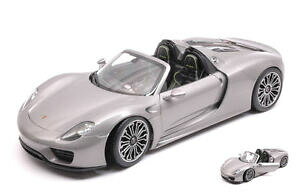 yzzr[@͌^ԁ@ԁ@[VOJ[ |VFXpC_[Vo[fporsche 918 spyder silver 118 model 18051cs welly