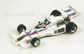 【送料無料】ホビー　模型車　車　レーシングカー スパークレースアメリカシャドウモデルspark s1757 shadow dn8 modele voiture de course j p jarrier east america 1977 143rd