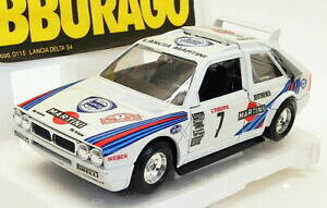 yzzr[@͌^ԁ@ԁ@[VOJ[ `Af^[XJ[XP[fzCgburago echelle 124 voiture modele 2518 llancia delta s4 voiture de courseblanc