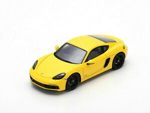 yzzr[@͌^ԁ@ԁ@[VOJ[ Xp[Nf|VFPC}spark model 143 s7618 porsche 718 cayman gts 2018 yellow