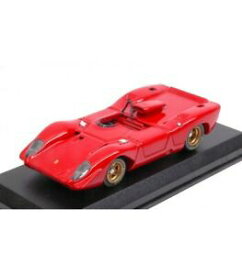 【送料無料】ホビー　模型車　車　レーシングカー フェラーリスパイダーferrari 312 p spyder 1969 prova red 143