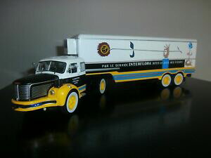 yzzr[@͌^ԁ@ԁ@[VOJ[ Z~g[g[143e amp; semi remorque berliet tlr 10 m remorque isotherme interflora