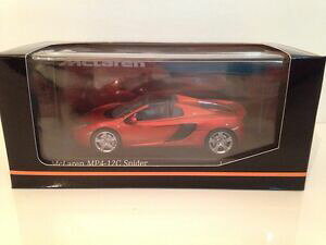 yzzr[@͌^ԁ@ԁ@[VOJ[ }N[N^IWXP[mclaren mp412c spider 2012 orange metallique 530 133030 neuf 143 echelle