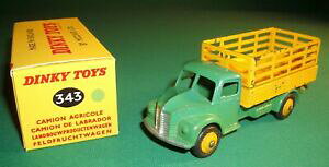 yzzr[@͌^ԁ@ԁ@[VOJ[ t@[Sre[WR[M[dinky toys 343 farm produce wagon 19501954 vintage reprobox corgi mercury
