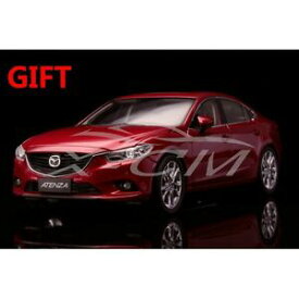 【送料無料】ホビー　模型車　車　レーシングカー モデルマツダアテンザレッドcar model mazda 6 atenza 2014 118 red small gift