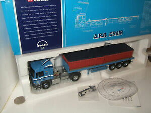 �y���������z�z�r�[�@�͌^�ԁ@�ԁ@���[�V���O�J�[ corgi cc12004 man flatbed with containers load, arr craib in 150 scale