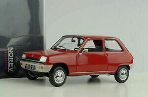yzzr[@͌^ԁ@ԁ@[VOJ[ m[_CJXgbhfrenault 5 r5 rouge 1972 maquette de voiture diecast 118 norev 185152