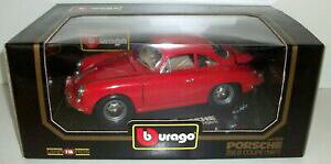 yzzr[@͌^ԁ@ԁ@[VOJ[ ^|VFJbvburago 118 cod 3021 porsche 356b coupe 1961 red
