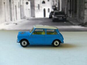 yzzr[@͌^ԁ@ԁ@[VOJ[ R[M[[X~jN[p[{lbgCeAcorgi toys 227 morris mini cooper bleu bleu, bonnet, lemon interior 2