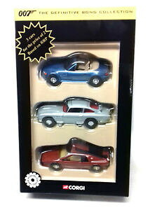 �y���������z�z�r�[�@�͌^�ԁ@�ԁ@���[�V���O�J�[ �R�[�M�[�W�F�[���Y�{���h�R���N�V����corgi classics toys definitive james bond collection film 3 voiture set impeccable