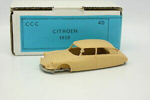 【送料無料】ホビー 模型車 車 レーシングカー シトロエンセダンインストールキットkit a monter ccc resine 143 citroen ds berline 1959