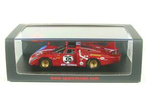 【送料無料】ホビー 模型車 車 レーシングカー アルファロメオルマンalfa romeo t332 36 24h lemans 1969 tpilette r slotemaker 143 spark