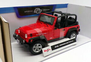 yzzr[@͌^ԁ@ԁ@[VOJ[ W[vO[rRbhXP[fmaisto 118 scale model car 46629 jeep wrangler rubicon red