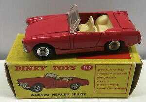 【送料無料】ホビー　模型車　車　レーシングカー オースティンヒーリースプライトボックスdinky toys 112 austin healey sprite tres bon avec original correct box
