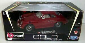 yzzr[@͌^ԁ@ԁ@[VOJ[ ^|VFJbv_[Nbhburago 118 cod 3021 porsche 356b coupe 1961 dark red
