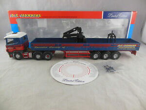 yzzr[@͌^ԁ@ԁ@[VOJ[ R[M[g[[N[z[LXXP[corgi cc12223 scania trilateral grue remorque ae hawkins ltd echelle 150