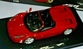 【送料無料】ホビー　模型車　車　レーシングカー フェラーリスパイダーレッドボックスcar 143 hotwheels w1182 ferrari 458 spider 2010 red box