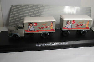 �y���������z�z�r�[�@�͌^�ԁ@�ԁ@���[�V���O�J�[ ���f�������Z�f�X�x���cschuco mercedes benz l6600 mit anhanger sinalco 03024 143