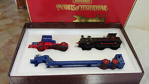 yzzr[@͌^ԁ@ԁ@[VOJ[ g[ghA}b`gbNcamion scammell avec remorque 100 tonnes porte locomotive matchbox