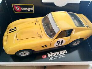 yzzr[@͌^ԁ@ԁ@[VOJ[ tF[CG[ferrari 118 burago 250gto yellow 31