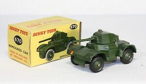 yzzr[@͌^ԁ@ԁ@[VOJ[ {bNXdinky toys 670, armoured car, comme neuf in box ab1644