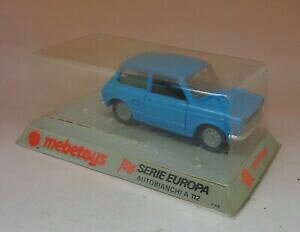 【送料無料】ホビー 模型車 車 レーシングカー シリーズエウロパボックスmebetoys autobianchi a112 serie europa excellent etat 143 boite plexy