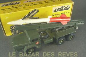 yzzr[@͌^ԁ@ԁ@[VOJ[ tXgbNPbgjbNgX~bVsolido france camion lance fusee unic ref 201 boite