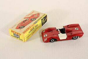 �y���������z�z�r�[�@�͌^�ԁ@�ԁ@���[�V���O�J�[ �t�F���[���{�b�N�Xdinky toys 204, ferrari 312 p, comme neuf dans box ab668