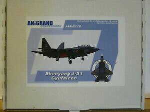 yzzr[@͌^ԁ@ԁ@[VOJ[ t[gv[maquette hydravion 172 anigrand ref aa2110 shenyang j 31 gyufalcon