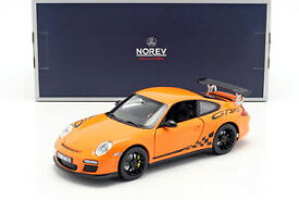 【送料無料】ホビー　模型車　車　レーシングカー ポルシェグアテマラオレンジporsche 911 997 ii gt3 rs annee 2010 orange 118 norev