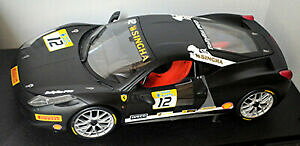 �y���������z�z�r�[�@�͌^�ԁ@�ԁ@���[�V���O�J�[ �t�F���[�����}�b�g�u���b�Nferrari 458 challange 12 noir mat noir 118 hotwheels