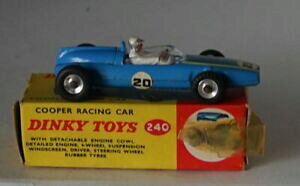 yzzr[@͌^ԁ@ԁ@[VOJ[ N[p[[XJ[{bNXdinky jouets 240 cooper course voiture; presque neuf en bon boite