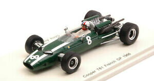 【送料無料】ホビー 模型車 車 レーシングカー ミニチュアフォーミュラスパークモデルクーパークリスアモンminiature voiture formule 1 f1 spark model cooper t81 chris amon n8 7th frenc
