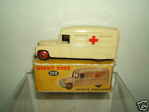 yzzr[@͌^ԁ@ԁ@[VOJ[ f{bNXdinky toys modele 253 daimler ambulance vn en parfait etat, dans sa boite