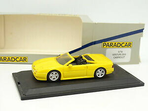 yzzr[@͌^ԁ@ԁ@[VOJ[ x`CG[JuIparadcar 143 venturi 260 cabriolet jaune