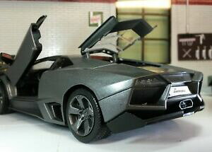 yzzr[@͌^ԁ@ԁ@[VOJ[ XP[{M[jofO[echelle 124 lamborghini reventon reventon gris motormax moule sous pression voiture modele 73364