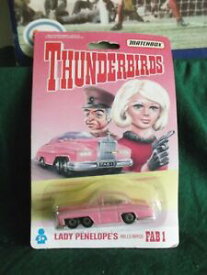 【送料無料】ホビー　模型車　車　レーシングカー マッチレディペネロペファブ1992 matchbox thunderbirds lady penelopes fab 1