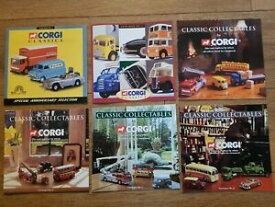 【送料無料】ホビー　模型車　車　レーシングカー クラシックグッズカタログ6 x corgi classic collectables catalogues 3 to 8livraison gratuite