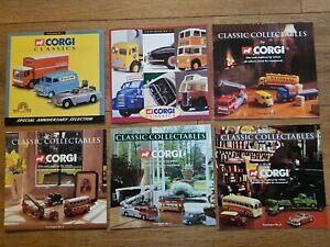 �y���������z�z�r�[�@�͌^�ԁ@�ԁ@���[�V���O�J�[ �N���V�b�N�O�b�Y�J�^���O6 x corgi classic collectables catalogues 3 to 8livraison gratuite