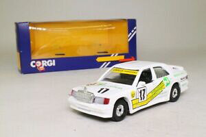 �y���������z�z�r�[�@�͌^�ԁ@�ԁ@���[�V���O�J�[ �R�[�M�[�����Z�f�X�x���c�n�b�`���O���[�T�[corgi c386; mercedesbenz 190e 23 16; berline racer, rn17, excellent boxed