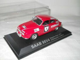 【送料無料】ホビー　模型車　車　レーシングカー ラリースウェーデンネットワークsaab 96 v4 winner rallye suede 1972 143 altaya ixo