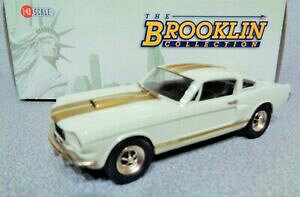yzzr[@͌^ԁ@ԁ@[VOJ[ ftH[hX^Obrooklin models 143 brk124x 1966 ford mustang gt 350h blanc rare