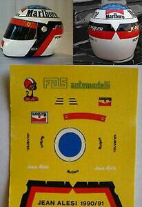 yzzr[@͌^ԁ@ԁ@[VOJ[ LbgfJ[WAWtF[decals kit 112 jean alesi ferrari f1