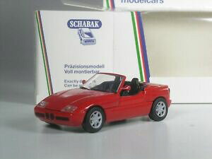 �y���������z�z�r�[�@�͌^�ԁ@�ԁ@���[�V���O�J�[ ���[�h�X�^�[�{�b�N�Xschabak bmw z1 roadster rouge en 143 dans neuf dans sa boite