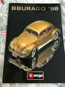 �y���������z�z�r�[�@�͌^�ԁ@�ԁ@���[�V���O�J�[ �r���e�[�Wburago vintage catalogo anno 1998 rare libro a colori 72 pagine modellini
