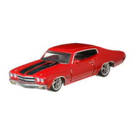 【送料無料】ホビー　模型車　車　レーシングカー ホットホイールシボレースケールhot wheels gbw7590 chevrolet chevelle rouge fast amp; furious lechelle 164