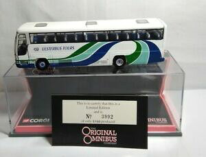 �y���������z�z�r�[�@�͌^�ԁ@�ԁ@���[�V���O�J�[ �R�[�M�[�I���j�o�X�c�A�[��corgi original omnibus plaxton excaliburulsterbus tours 43802 3992 0 f 5100