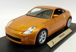 �y���������z�z�r�[�@�͌^�ԁ@�ԁ@���[�V���O�J�[ �J�[���f�����^���b�N�I�����Wmaisto 118 maquette de voiture 31672nissan 350zorange metallise